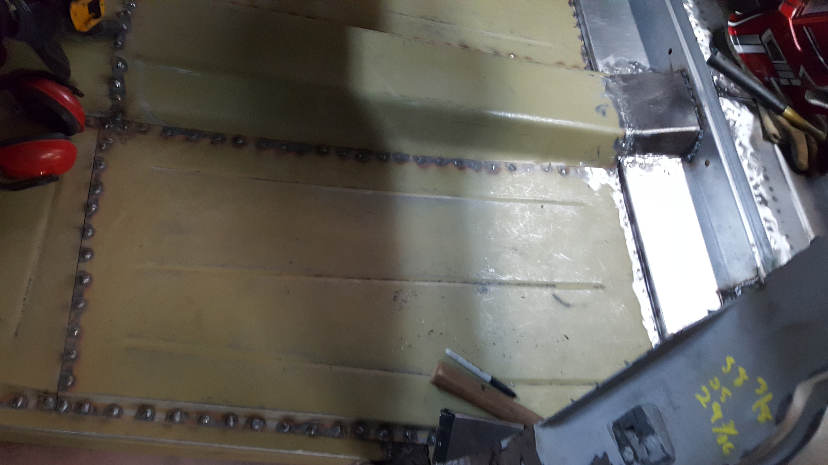 Center Section installed