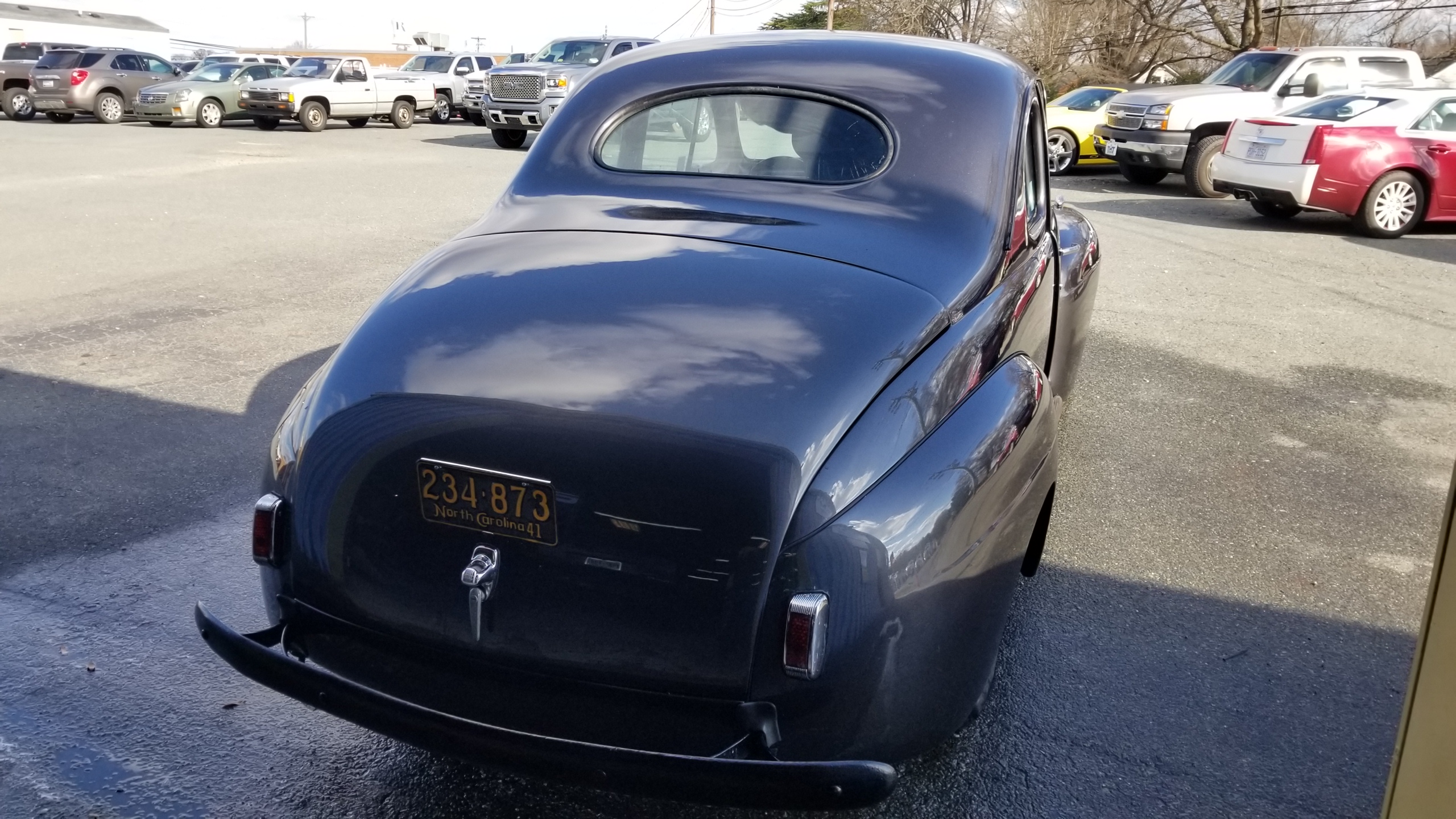 41 Ford Trunk after repair