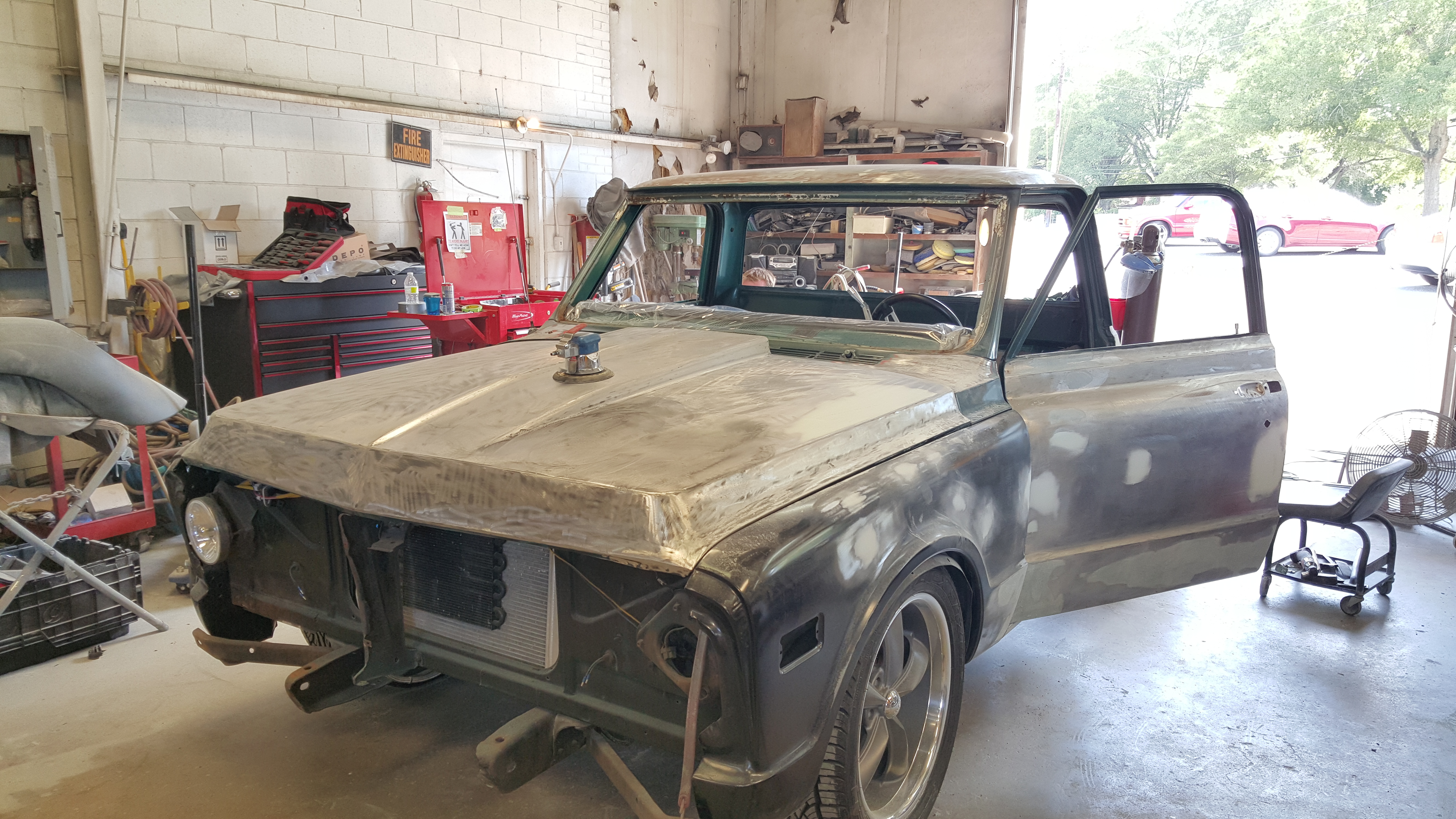 71 Chevy Paint stripped