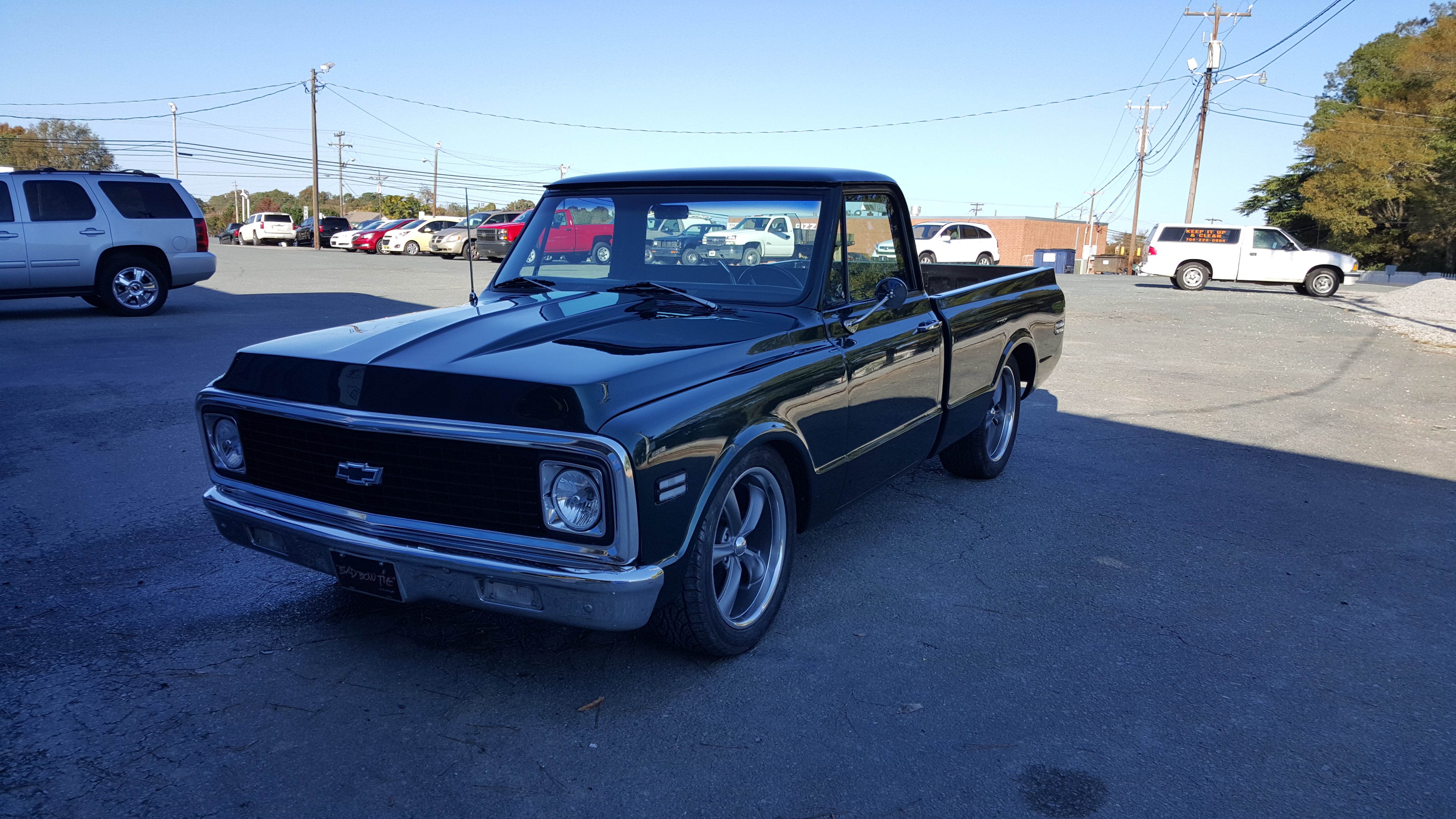 71 Chevy after paint